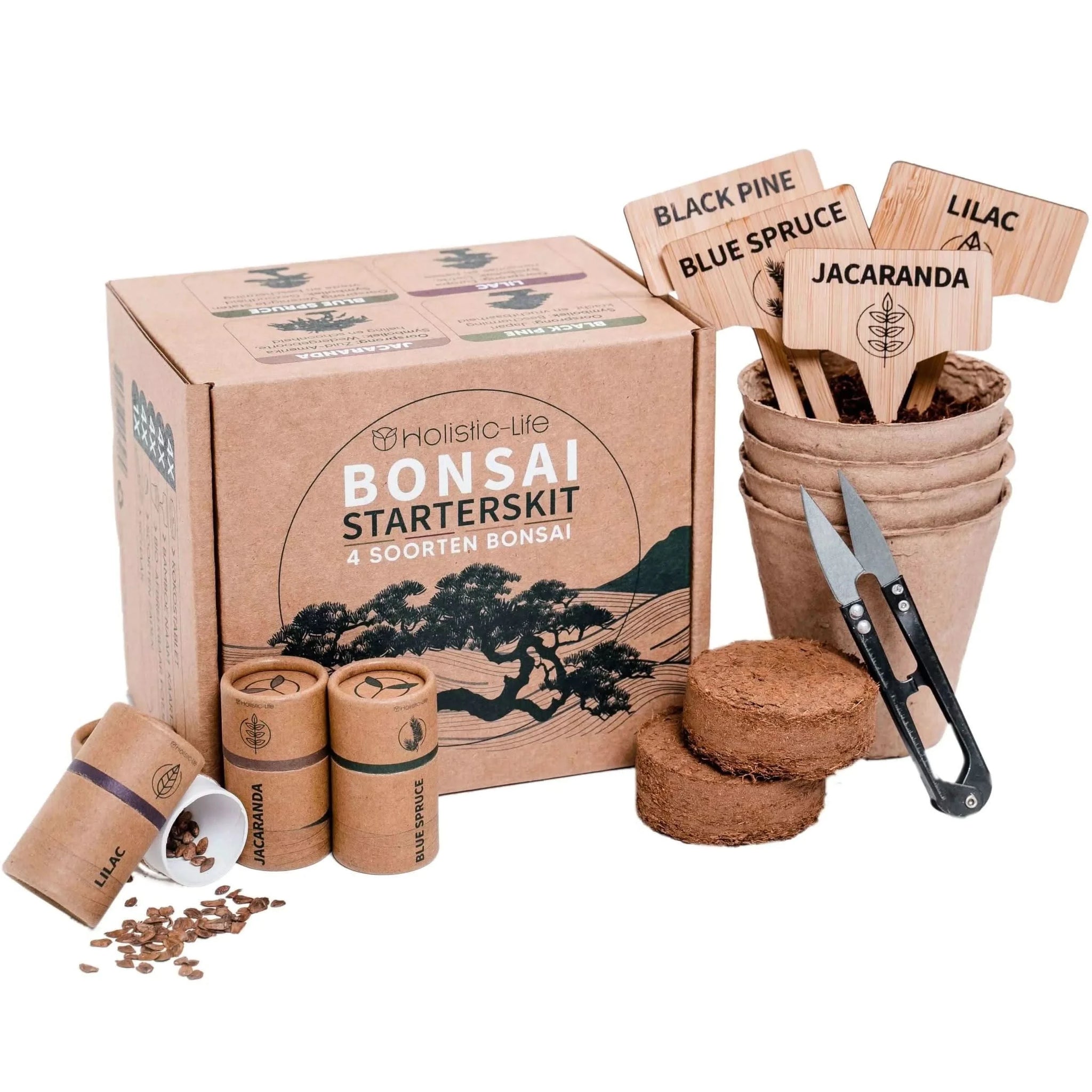 Start met bonsai kweken met deze starters kit.