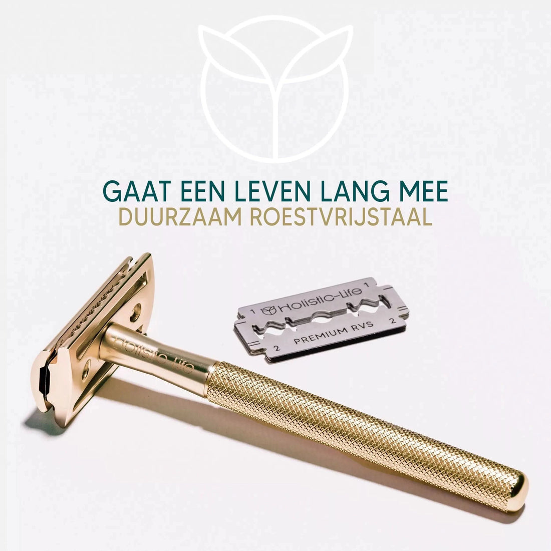 Safety Razor Rosé-Goud - Holistic-Life