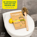 Toiletreiniger strips, eenvoudig in gebruik en effectief tegen nare geuren.